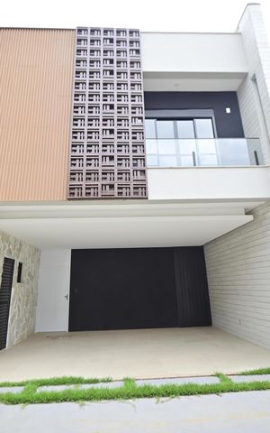 Casa de condomínio para alugar com 153m², 3 quartos e 2 vagasFachada da Casa