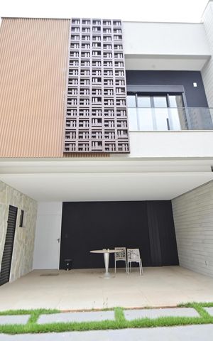 Casa de condomínio para alugar com 153m², 3 quartos e 2 vagasFachada