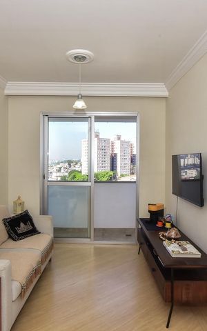 Apartamento para alugar com 55m², 2 quartos e 1 vagaSala