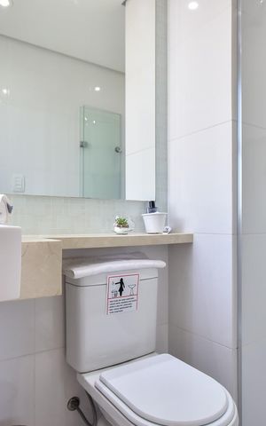 Apartamento para alugar com 55m², 2 quartos e 1 vagaBanheiro