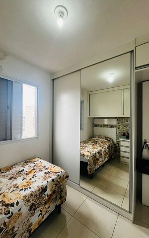 Apartamento à venda com 48m², 2 quartos e 1 vaga Apartamento à venda com 48m², 2 quartos e 1 vagaQuarto 2