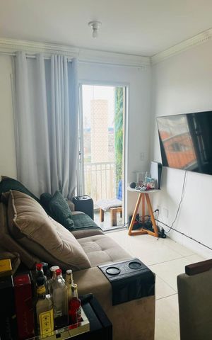 Apartamento à venda com 48m², 2 quartos e 1 vaga Apartamento à venda com 48m², 2 quartos e 1 vagaSala