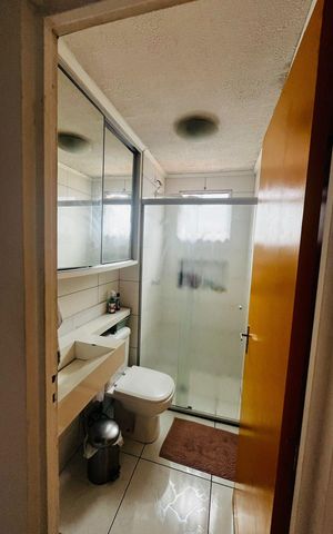 Apartamento à venda com 48m², 2 quartos e 1 vaga Apartamento à venda com 48m², 2 quartos e 1 vagaBanheiro