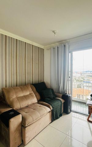 Apartamento à venda com 48m², 2 quartos e 1 vaga Apartamento à venda com 48m², 2 quartos e 1 vagaSala