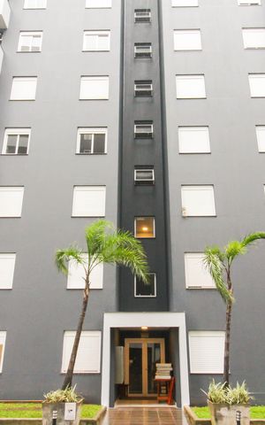 Apartamento à venda com 61m², 2 quartos e 1 vagaFachada do bloco