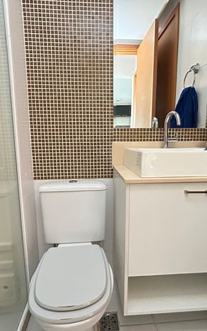 Apartamento à venda com 62m², 2 quartos e 2 vagasBanheiro Social