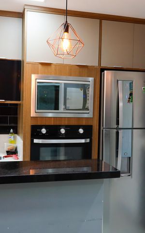 Studio à venda com 37m², 1 quarto e 1 vagaCozinha