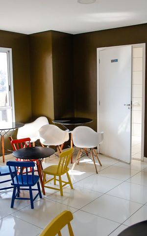 Studio à venda com 37m², 1 quarto e 1 vagaÁrea comum - Salão de festas