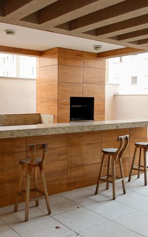 Studio à venda com 37m², 1 quarto e 1 vagaÁrea comum - Churrasqueira