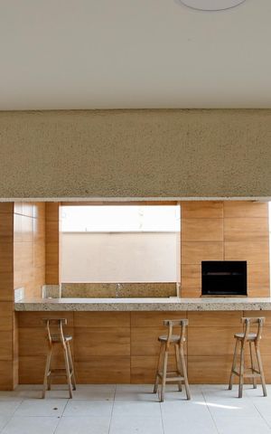 Studio à venda com 37m², 1 quarto e 1 vagaÁrea comum - Churrasqueira