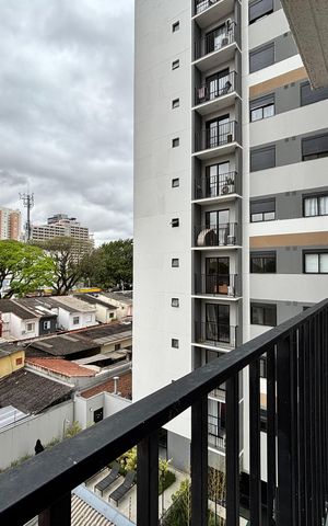 Apartamento para alugar com 29m², 1 quarto e sem vaga Apartamento para alugar com 29m², 1 quarto e sem vagaVaranda