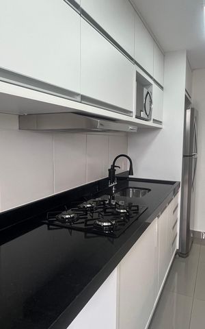 Apartamento à venda com 57m², 2 quartos e 1 vagaCozinha