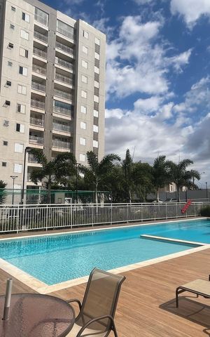 Apartamento à venda com 57m², 2 quartos e 1 vagaÁrea comum