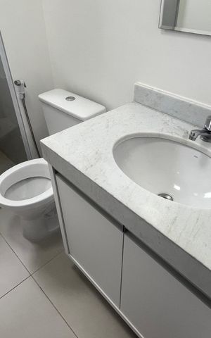 Apartamento à venda com 57m², 2 quartos e 1 vagaBanheiro Suíte