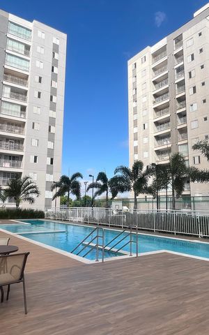 Apartamento à venda com 57m², 2 quartos e 1 vagaÁrea comum