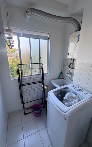 Apartamento à venda com 5m², 2 quartos e 1 vaga Apartamento à venda com 5m², 2 quartos e 1 vagaÁrea de Serviço