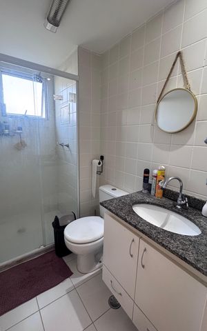 Apartamento à venda com 5m², 2 quartos e 1 vaga Apartamento à venda com 5m², 2 quartos e 1 vagaBanheiro