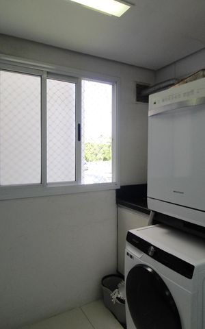 Apartamento para alugar com 145m², 3 quartos e 2 vagasÁrea de Serviço