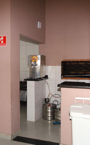 Casa de condomínio para alugar com 185m², 3 quartos e 2 vagasÁrea comum - Salão de festas