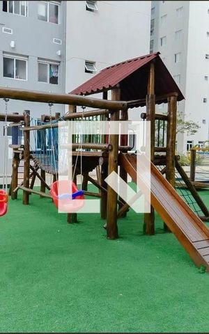 Apartamento à venda com 58m², 2 quartos e 2 vagas Apartamento à venda com 58m², 2 quartos e 2 vagasÁrea comum - Playground