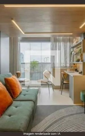 Studio à venda com 27m², 1 quarto e sem vaga
