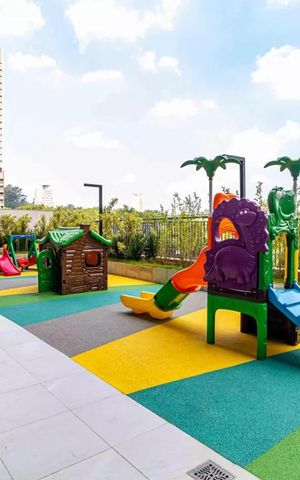 Apartamento à venda com 28m², 1 quarto e sem vaga Apartamento à venda com 28m², 1 quarto e sem vagaÁrea comum - Playground