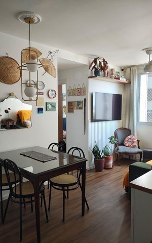 Apartamento à venda com 43m², 2 quartos e 1 vaga Apartamento à venda com 43m², 2 quartos e 1 vagaSala