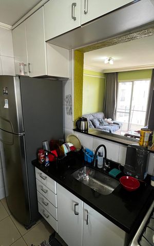 Apartamento à venda com 54m², 2 quartos e 1 vagaCozinha