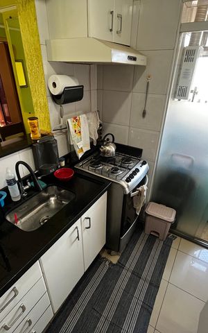 Apartamento à venda com 54m², 2 quartos e 1 vagaCozinha