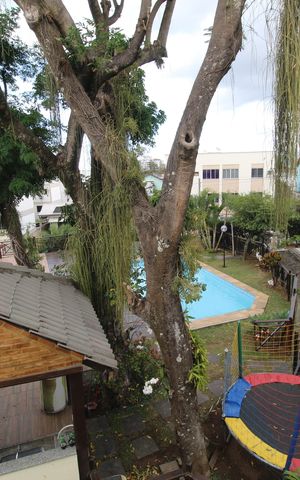 Casa de condomínio à venda com 121m², 3 quartos e 2 vagasQuarto 2 - Vista