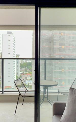 Apartamento à venda com 41m², 1 quarto e 1 vaga Apartamento à venda com 41m², 1 quarto e 1 vagaVaranda
