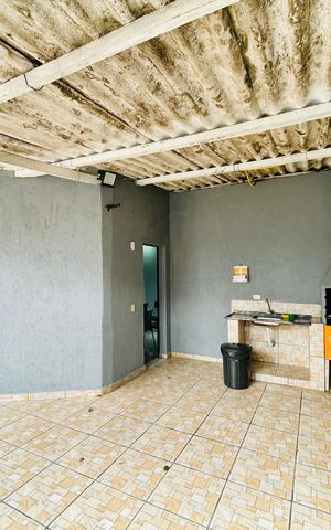 Casa de condomínio para alugar com 150m², 2 quartos e 2 vagasÁrea comum - Churrasqueira