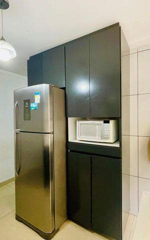Casa de condomínio para alugar com 150m², 2 quartos e 2 vagasCozinha