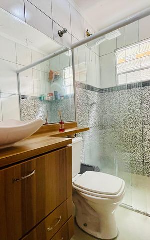 Casa de condomínio para alugar com 150m², 2 quartos e 2 vagasBanheiro