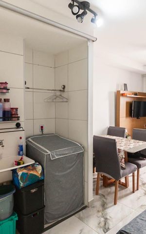 Apartamento para alugar com 32m², 1 quarto e sem vagaCozinha e Área de Serviço