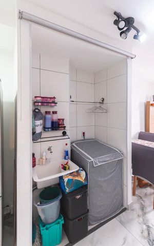Apartamento para alugar com 32m², 1 quarto e sem vagaCozinha e Área de Serviço
