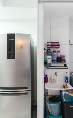 Apartamento para alugar com 32m², 1 quarto e sem vagaCozinha e Área de Serviço
