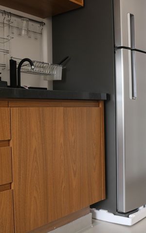 Studio para alugar com 24m², 1 quarto e sem vagaCozinha