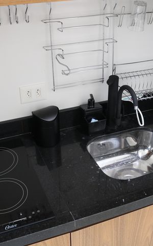 Studio para alugar com 24m², 1 quarto e sem vagaCozinha