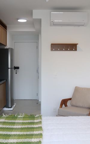 Studio para alugar com 24m², 1 quarto e sem vagaStudio