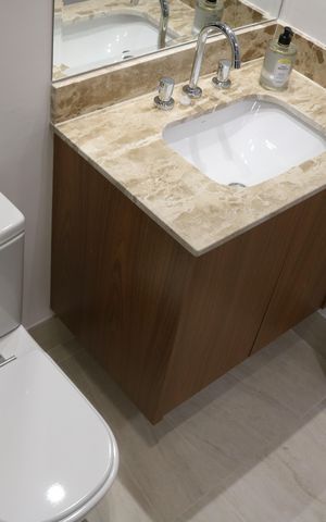Studio para alugar com 24m², 1 quarto e sem vagaBanheiro