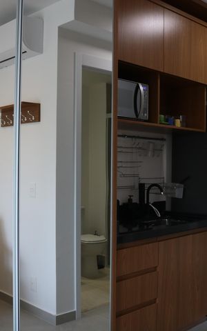Studio para alugar com 24m², 1 quarto e sem vagaCozinha