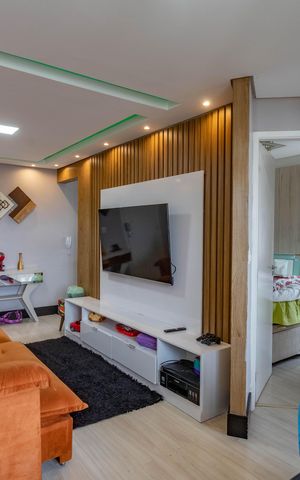 Apartamento à venda com 53m², 2 quartos e 1 vaga Apartamento à venda com 53m², 2 quartos e 1 vagaSala