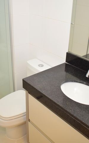 Apartamento para alugar com 55m², 1 quarto e 1 vagaBanheiro