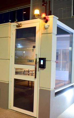 Apartamento para alugar com 55m², 1 quarto e 1 vagaFachada e portaria