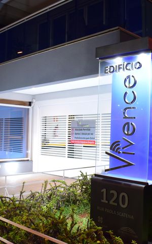 Apartamento para alugar com 55m², 1 quarto e 1 vagaFachada do Prédio