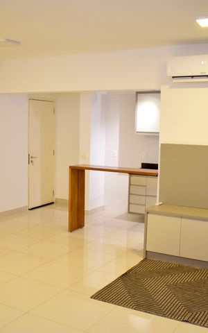Apartamento para alugar com 55m², 1 quarto e 1 vagaStudio