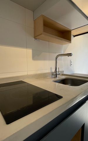 Studio para alugar com 24m², 1 quarto e sem vaga Studio para alugar com 24m², 1 quarto e sem vagaCozinha