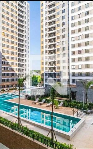 Studio para alugar com 24m², 1 quarto e sem vaga Studio para alugar com 24m², 1 quarto e sem vagaÁrea comum - Piscina