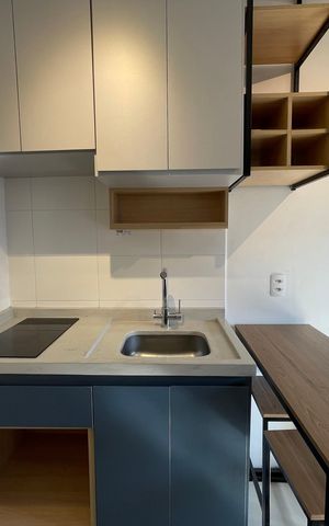 Studio para alugar com 24m², 1 quarto e sem vaga Studio para alugar com 24m², 1 quarto e sem vagaCozinha